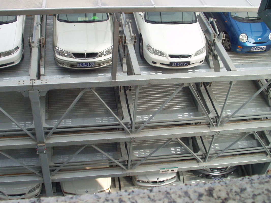 PSH أفقي تداول نظام وقوف السيارات 6 مستويات المرآب مصعد سيارة المصعد